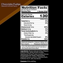 Chocolate Concentrate Whey Protein - Rule One R1 Whey Blend Chocolate Fudge — photo N3