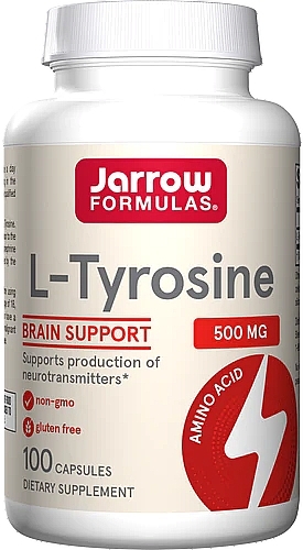 Dietary Supplement " L-Tyrosine 500mg" - Jarrow Formulas L-Tyrosine 500mg — photo N1