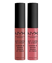 NYX Professional Makeup Soft Matte Lip Cream Duo Gift Set - Set — photo N3