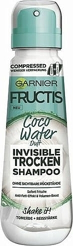 Coconut Water Dry Shampoo - Garnier Fructis Dry Shampoo Coco Water — photo N1