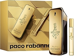 Fragrances, Perfumes, Cosmetics Paco Rabanne 1 Million - Set (edt/100ml + edt/10ml) 