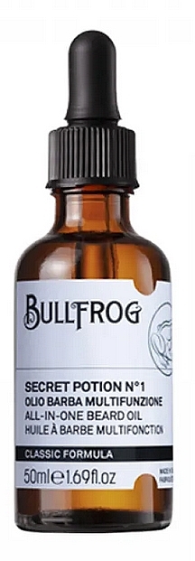 Beard Oil - Bullfrog Secret Potion №1 All-In-One Beard Oil — photo N1