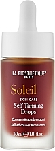 Fragrances, Perfumes, Cosmetics Concentrate Drops with Self-Tan Effect - La Biosthetique Soleil Self Tanning Drops