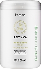 Weak & Damaged Hair Mask - Kemon Actyva Nuova Fibra Mask — photo N3