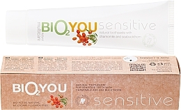 Fragrances, Perfumes, Cosmetics Natural Toothpaste for Sensitive Teeth - Bio2You Sensitive Natural Toothpaste