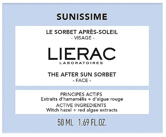 After Sun Cream Gel - Lierac Sunissime The After Sun Sorbet — photo N2