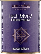 Bleaching Powder - DeMira Professional Tech Blond Intense Violet — photo N1