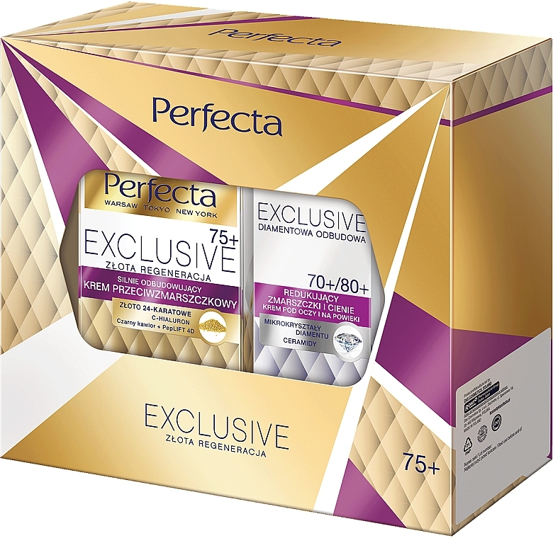 Set - Perfecta Exclusive 75 + (cr/50ml + eye/cr/15ml) — photo N1