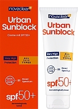 Sun Protection Cream for All Skin Types - Novaclear Urban Sunblock Protective Cream SPF50+ — photo N2