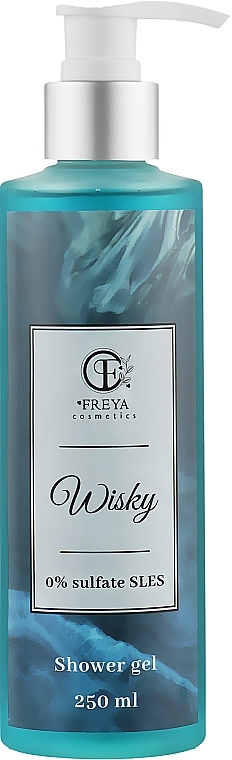 Sulfate-Free Shower Gel - Freya Cosmetics Wisky Shower Gel — photo N1