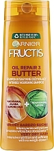 Shampoo for Very Dry & Damaged Hair - Garnier Fructis Oil Repair 3 Butter Shampoo — photo N1