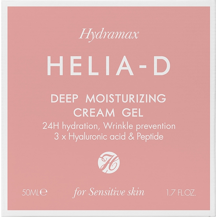 Deep Moisturizing Cream Gel for Sensitive Skin - Helia-D Hydramax Deep Moisturizing Cream Gel For Sensitive Skin — photo N4