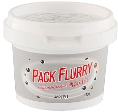 Fragrances, Perfumes, Cosmetics Face Mask-Scrub - A Pieu Pack Flurry Cookie & Cream