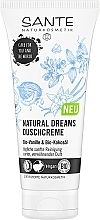 Fragrances, Perfumes, Cosmetics Vanilla & Coconut Shower Cream - Sante Natural Dreams Organic Vanilla & Coconut Shower Cream