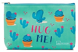 Makeup Bag with Pattern, turquoise - IDC Design Accessories Cosmetig Bag — photo N1