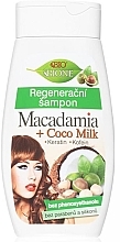 Regenerating Shampoo - Bione Cosmetics Macadamia + Coco Milk Shampoo — photo N1
