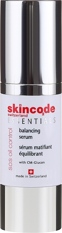 Mattifuing Serum for Oily Skin - Skincode Essentials S.O.S Oil Control Balancing Serum — photo N2