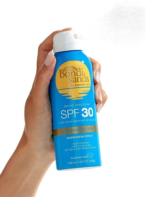 Sunscreen Spray, fragrance-free - Bondi Sands Sunscreen Spray SPF30 Fragrance Free — photo N3