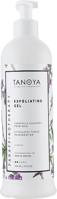 Gel Exfoliant "Verbena Extract" - Tanoya Gel-Exfoliant Verbena Extract — photo N1