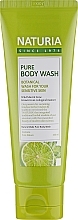 Fragrances, Perfumes, Cosmetics Shower Gel - Naturia Pure Body Wash Wild Mint & Lime