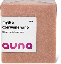 Fragrances, Perfumes, Cosmetics Red Wine Soap - Auna Red Wine Soap