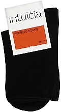 Fragrances, Perfumes, Cosmetics Plain Socks 197, black - Intuicia