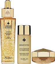 Set - Guerlain Abeille Royale Programme Anti-Age Advanced (f/oil/15ml + f/cr/15 ml + f/ser/8x0.6 ml + f/lot/15 ml + bag) — photo N2