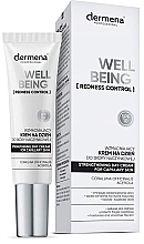 Fragrances, Perfumes, Cosmetics Firming Day Cream for Couperose Skin - Dermena Professional Well Being Redness Control