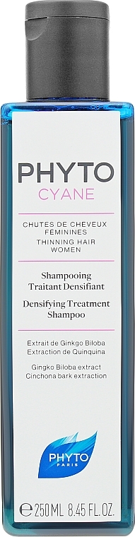 Anti Hair Loss Shampoo - Phyto Phytocyane Densifying Treatment Shampoo — photo N1