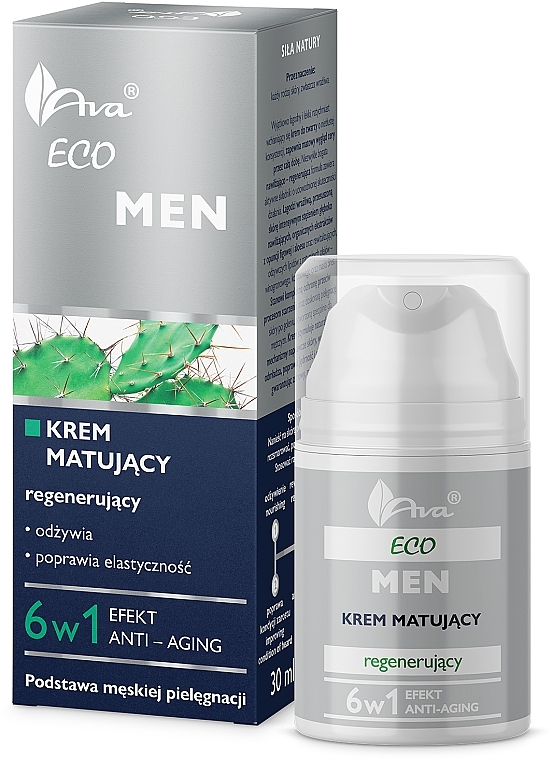 After Shave Cream - Ava Laboratorium Eco Men Cream — photo N1