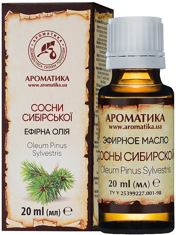 Essential Oil "Siberian Pine" - Aromatika — photo N2