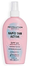 Sunscreen - Makeup Revolution Beauty Rapid Tan Active SPF 20 — photo N1