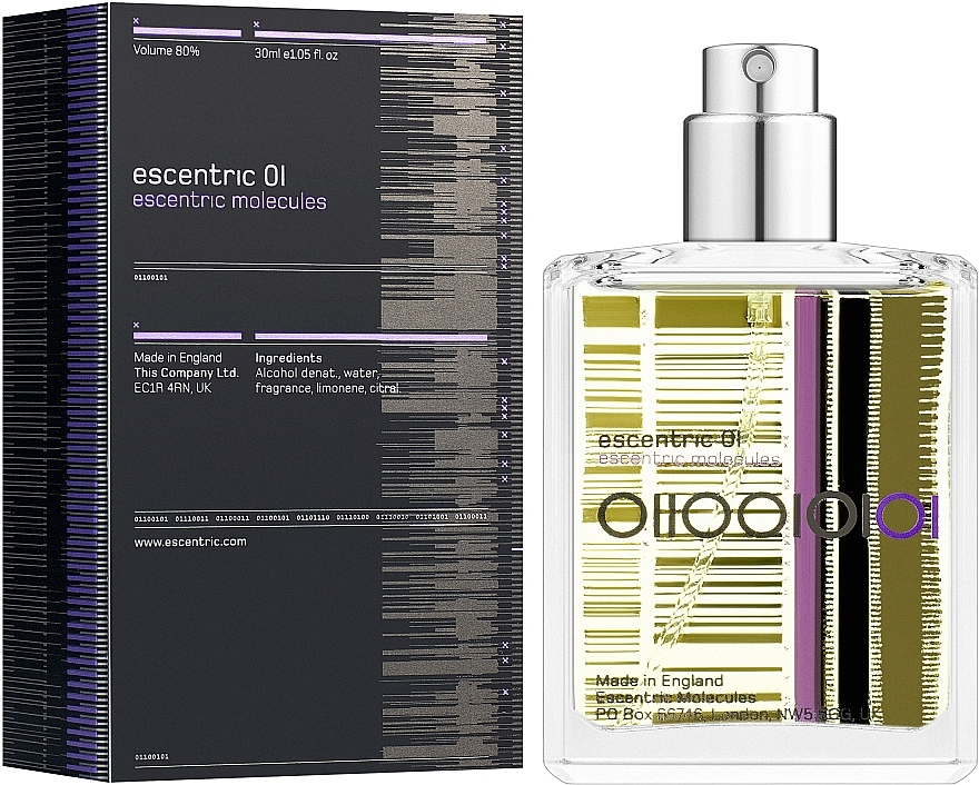 Escentric Molecules Escentric 01 Refill - Eau de Toilette — photo N2