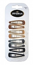 Fragrances, Perfumes, Cosmetics Matte Hair Clips, 8 pcs, 5 cm - Denman