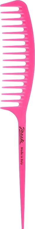 Comb with Handle, fuchsia - Janeke Fashion Supercomb — photo N1