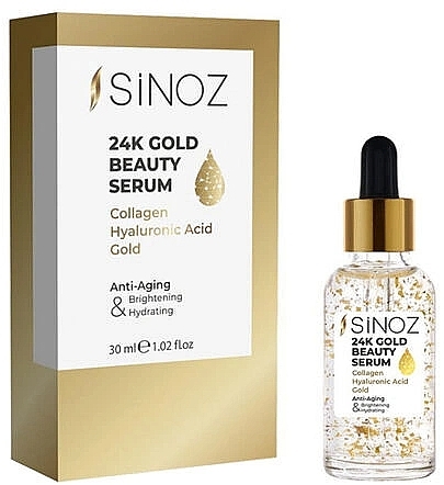 24K Gold Face Serum - Sinoz 24K Gold Beauty Serum — photo N1