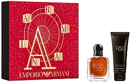 Fragrances, Perfumes, Cosmetics Giorgio Armani Emporio Armani Stronger With You Intensely - Set (edp/50ml + sh gel/75ml)