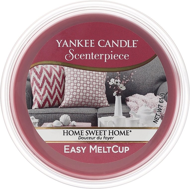 Scented Wax - Yankee Candle Home Sweet Home Scenterpiece Melt Cup — photo N3