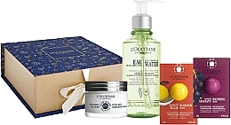 Fragrances, Perfumes, Cosmetics Set - L'Occitane Face Care (micellar/200ml + cr/50ml + mask/6ml + scr/6ml)