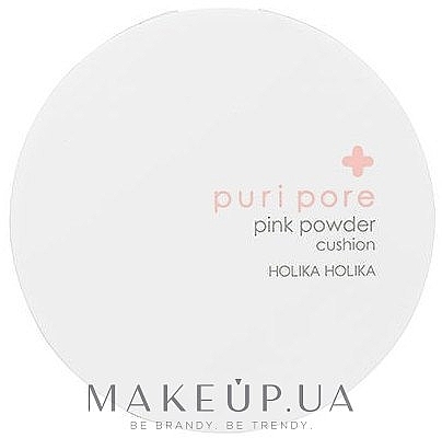 Cushion Powder - Holika Holika Puri Pore Pink Powder Cushion — photo N1