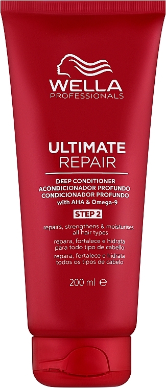 Conditioner for All Hair Types - Wella Professionals Ultimate Repair Deep Conditioner With AHA & Omega-9 — photo N1