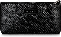 Fragrances, Perfumes, Cosmetics Makeup Bag "Black Snake", black flat - MAKEUP