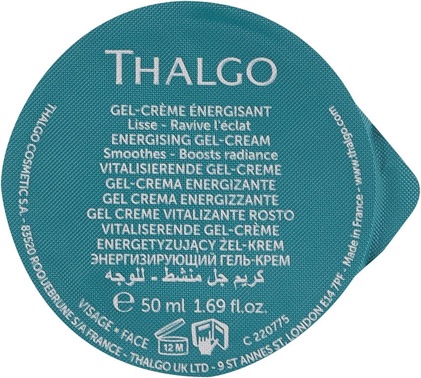 Energizing Gel Cream - Thalgo Spiruline Boost Energising Anti-Pollution Gel-Cream Refill (replacement unit) — photo N1