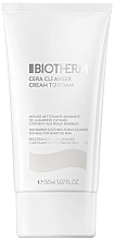 Fragrances, Perfumes, Cosmetics Cleansing Face Foam Cream - Biotherm Cera Cleanser Cream To Foam