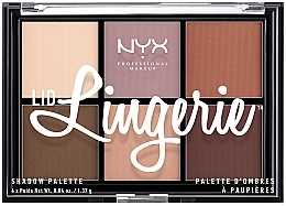 Fragrances, Perfumes, Cosmetics Eyeshadow Palette - NYX Professional Makeup Lingerie Shadow Palette