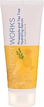 Fragrances, Perfumes, Cosmetics Moisturizing Foot Serum "Ananas & Tea Tree" - Avon Foot Works Hydrating Serum