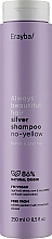 Fragrances, Perfumes, Cosmetics Anti-Yellow Shampoo for Grey & Blonde Hair - Erayba ABH Silver No-Yellow Shampoo