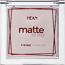 Mattifying Powder - Hean Matte All Day Fixing Powder — photo N1