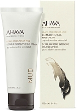 Rich Foot Cream - Ahava Leave-on Deadsea Mud Foot Cream Dry/Sensitive Skin Relief — photo N2