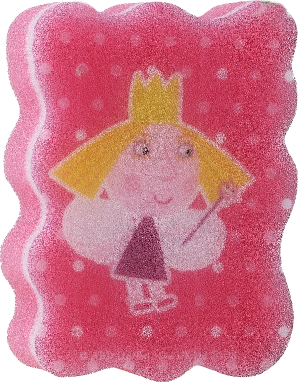 Kids Bath Sponge 'Princess Holly', red - Suavipiel Ben & Holly's Bath Sponge — photo N1